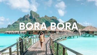 Overwater Bungalow in BORA BORA | Travel Vlog