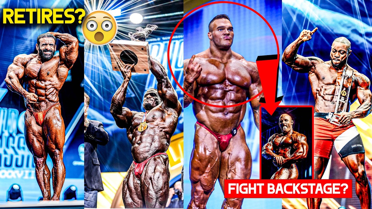 Hadi RETIRED after Andrew Wins ARNOLD?...Martin FOUGHT Nick? Brandon Wins Andre WORST Shape?