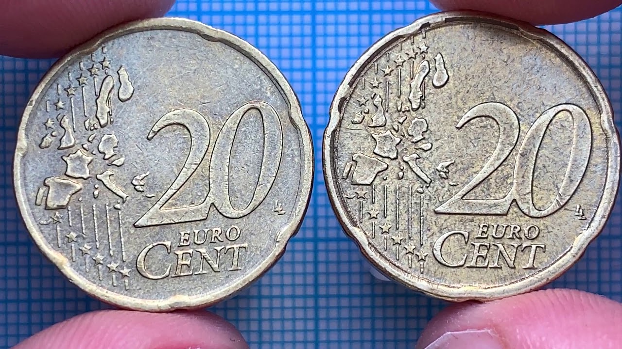 Germany Euro Cent 02 Rare Defect D 367 000 000 Youtube