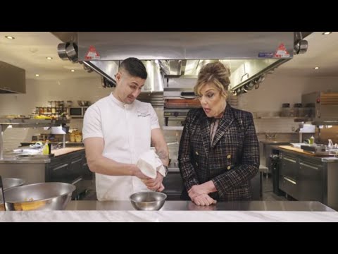 Making Sweet Potato Latkes with Shirley Maisel (AKA The Real Mrs. Maisel!)