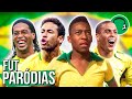 ♫ AS LENDAS DO FUTEBOL BRASILEIRO | Paródia Vamos pra Gaiola - Kevin o Chris Ft. FP do Trem Bala