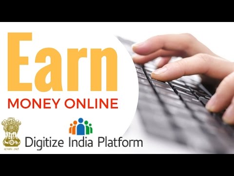 Earn money at home from Digitize India Platform by Govt (100% GENUINE)