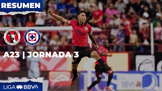 Resumen y Goles | Xolos vs Cruz Azul | Liga BBVA MX | Apertura 2023 - Jornada 3