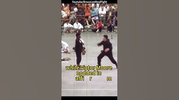 Bruce Lee Outspeeds Fastest Karate World Champion #brucelee