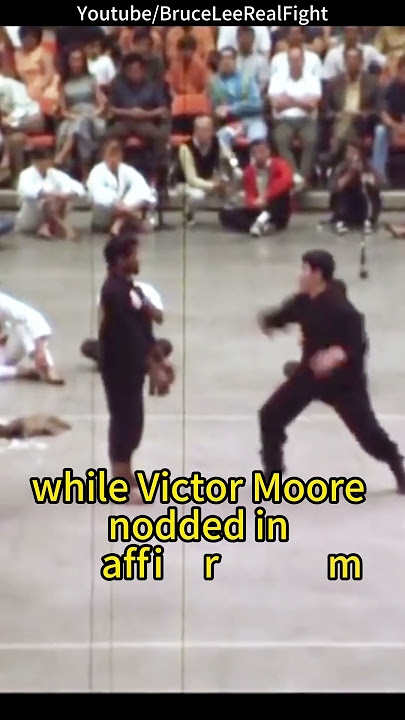 Bruce Lee Outspeeds Fastest Karate World Champion #brucelee