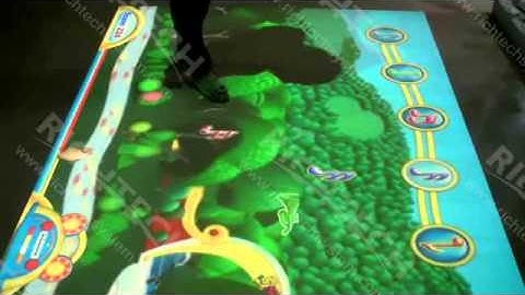 RichTech Popular Interactive Floor Effect - Forest Symphony
