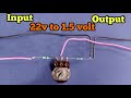 How To Make a Adjustable Voltage Regulator With potentiometer Only