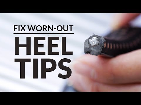 How to Instantly Repair High Heel Tips - Shoe Repair Kit