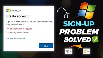 Microsoft bing account kaise banaye | Bing image creator sign up | How to sign in microsoft account