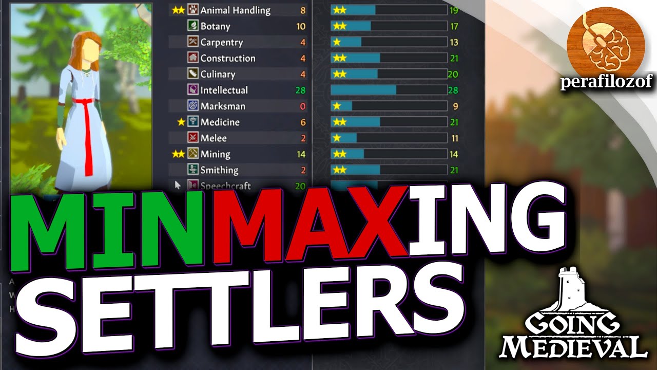 👍How to get BEST Settlers by MinMaxing Skills, Perks & Learning speed
