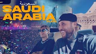 Lance's first time in Saudi Arabia with Chris Brown & The Crew!!