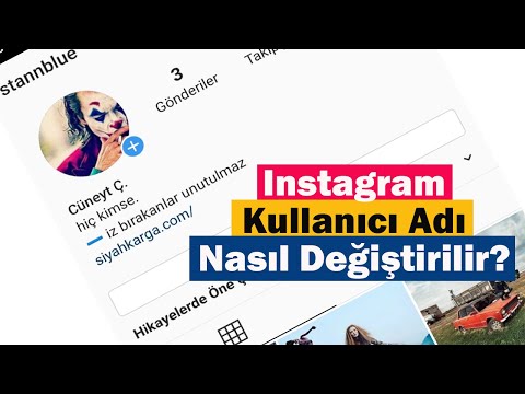 Video: Kullanıcı Adınızı Nasıl Değiştirirsiniz