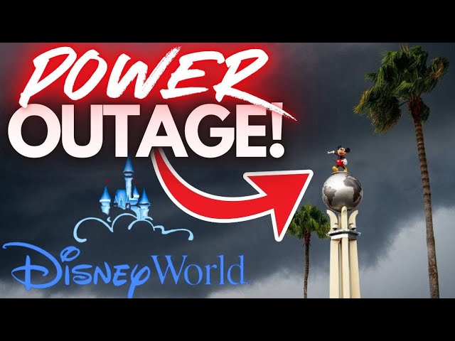 MAJOR POWER OUTAGE! Orlando. WALT DISNEY WORLD SHUT DOWN!!
