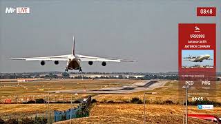 Arrival Of The Giant Antonov An-124 Ruslan to Prague