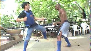 MARRESE CRUMP - Training in Thailand with action star Dan Chupong (Dynamite Warrior)