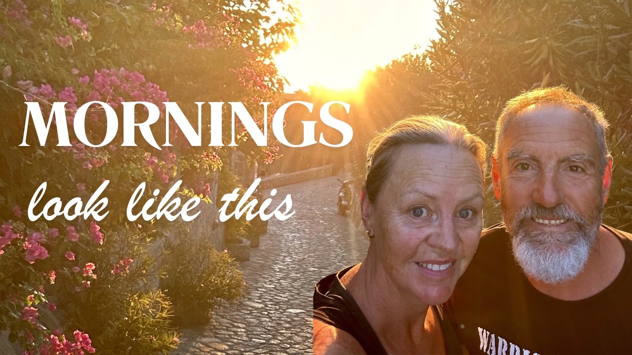 Morning routine in Petriti Corfu