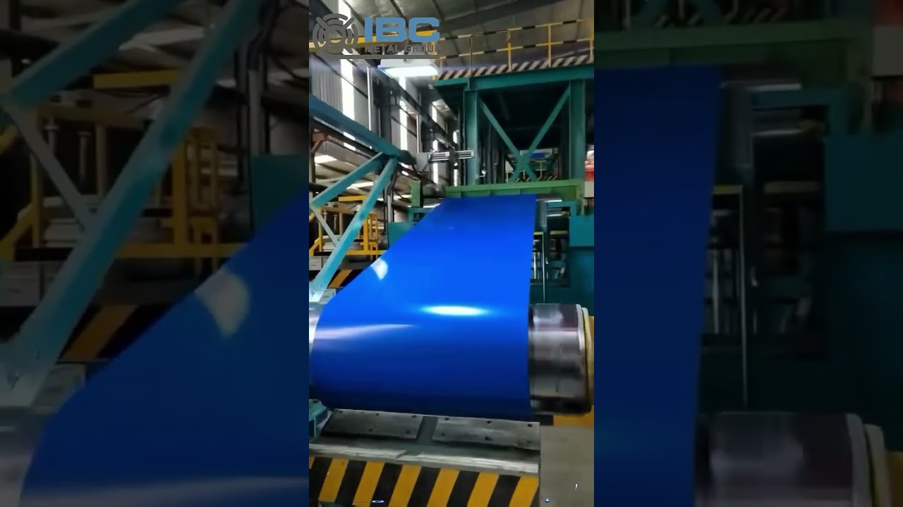 JIS PPGI Steel Coil 20 Gauge 28 Gauge Color Coated Galvanized Steel Coil 