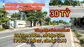 ⭐️ BÁN NỀN MẶT TIỀN MẠC ĐỈNH CHI PHƯỜNG 4 , TP.SÓC TRĂNG #nhadat #bdssoctrang