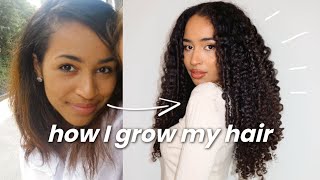 MY 20 HAIR GROWTH HABITS (that work!!)