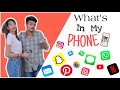 What's in my phone ? 📲 / Ft . Mr Mrs Narula / Narula Couple