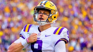 LSU QB Joe Burrow 2019 Highlights