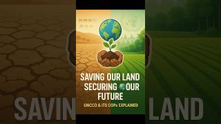 UNCCD & Its COPs Explained 🌍 | Saving Land, Securing Our Future 🌱