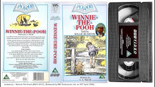 Jackanory Winnie The Pooh 1990 UK VHS