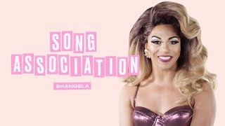 Shangela Sings Beyoncé, Lady Gaga and Katy Perry in a Game of Song Association | ELLE