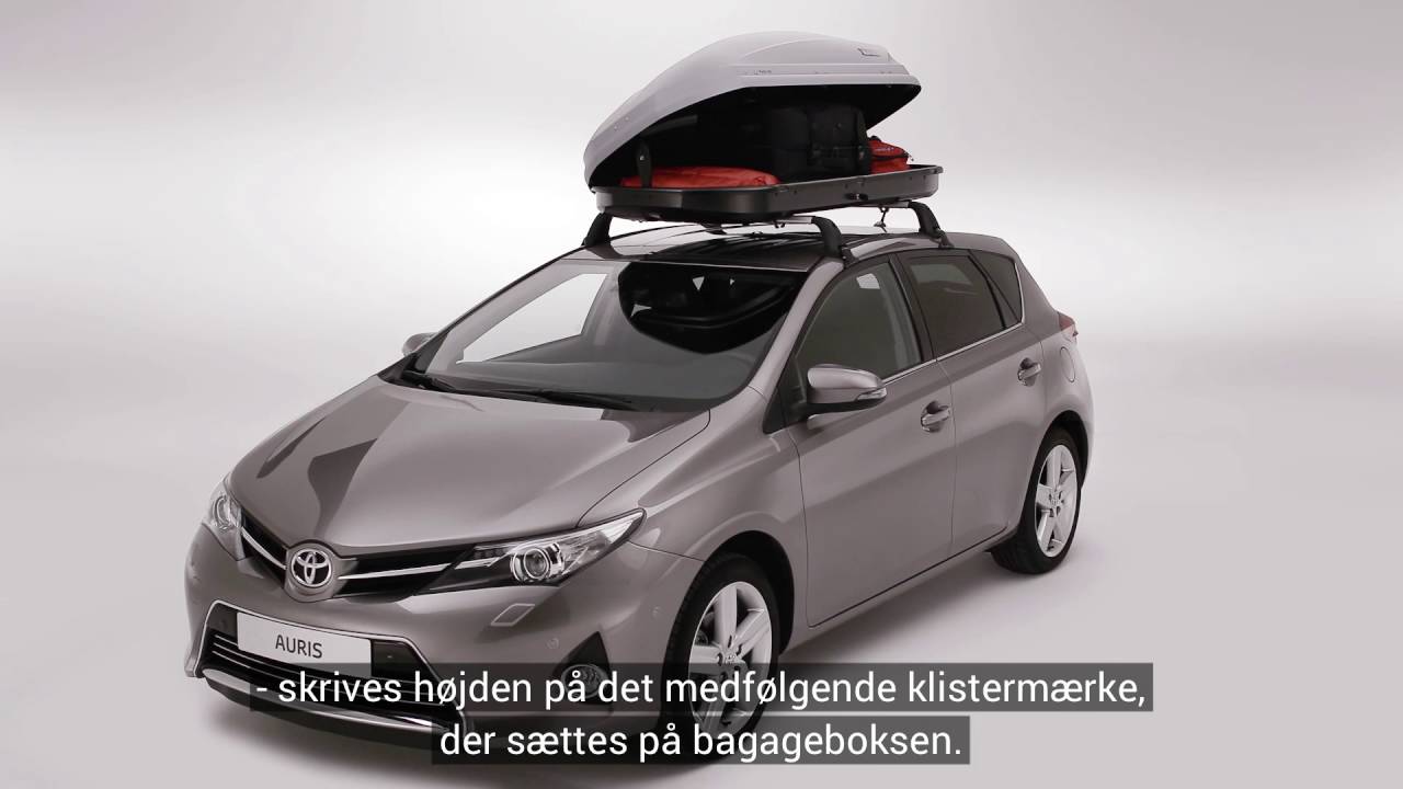 ventilator korrelat Vært for Sådan monterer du en bagageboks | Toyota Danmark - YouTube