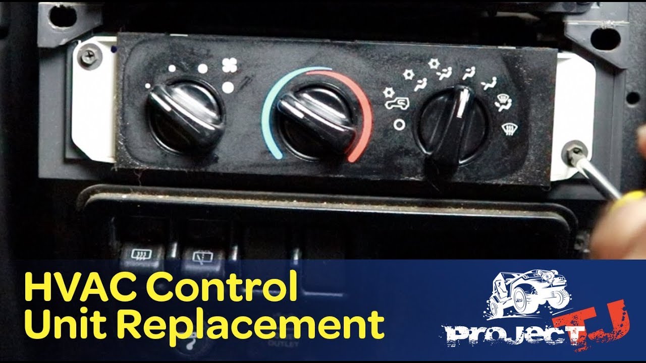 Hvac Control Box replacement - Jeep TJ - Ep 12 Project TJ - YouTube