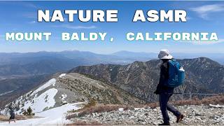 Nature ASMR | Mount Baldy, California Part 2 | Relaxing Nature & Waterfall Sounds