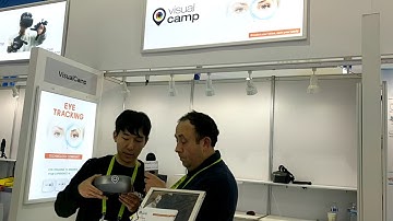 VisualCamp Eye Tracking Tech at CES 2019