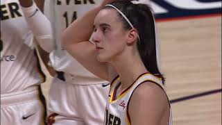 Last two minutes of Indiana Fever vs Connecticut Sun