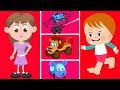 five little babies for toddlers | nursery rhyme for children | kids songs | baby rhymes