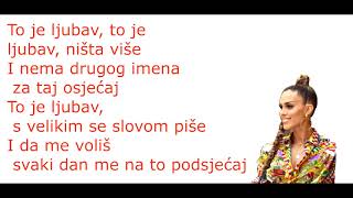 Franka - Ljubav, ništa više (lyrics)
