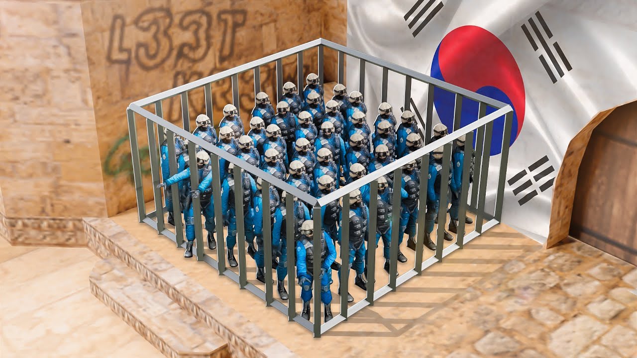 I Trapped 24 Players in Korean Counter Strike