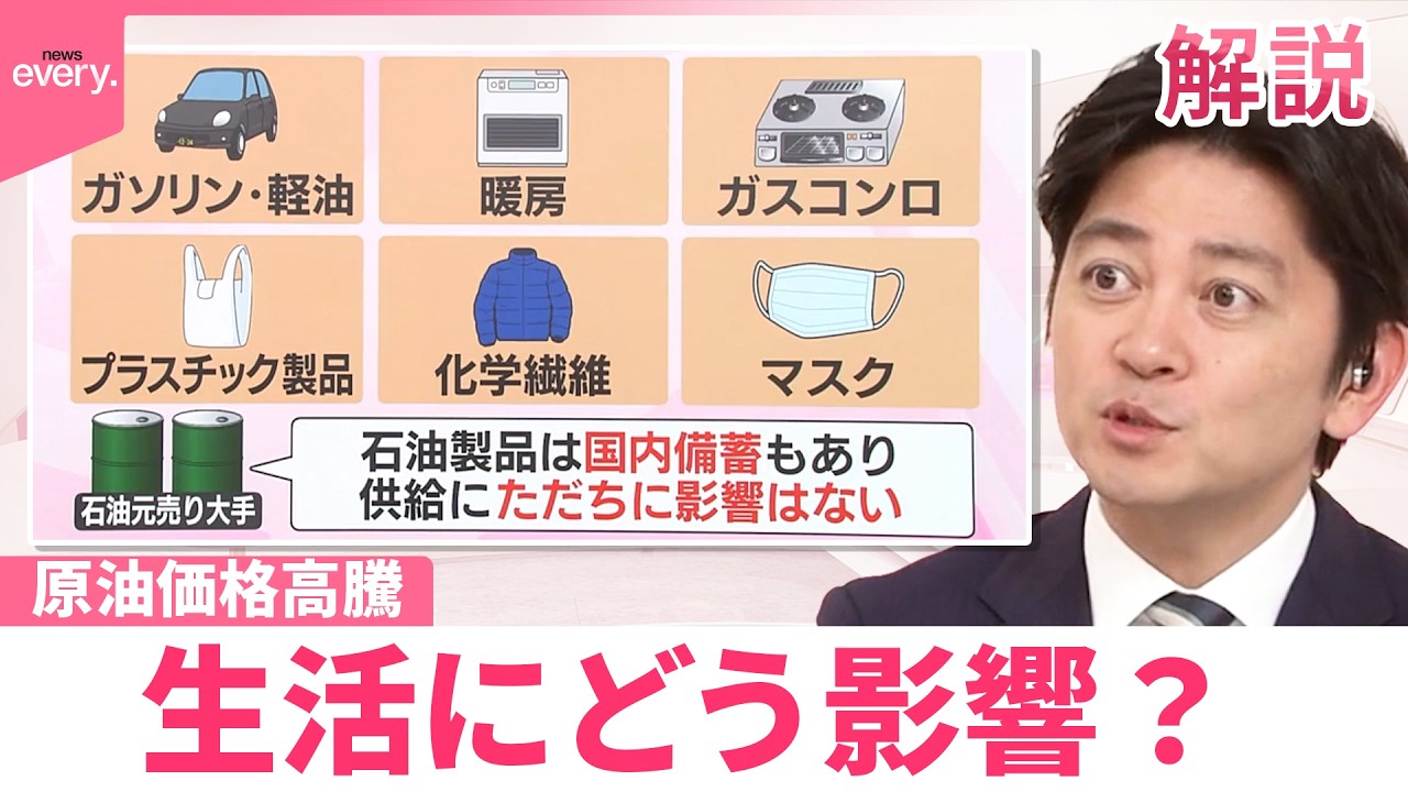 【#みんなのギモン】原油価格高騰  生活にどう影響？