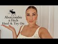 ABERCROMBIE & FITCH SUMMER 2021 HAUL + TRY | Midsize Girl | Mona’s Eyes Beauty