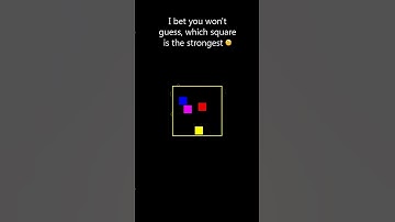 Rebounding squares in a border that gets smaller #simulation #satisfying #crash #viral #trending