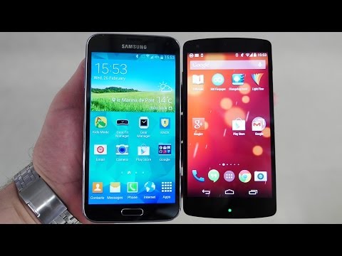 Samsung Galaxy S5 vs Google Nexus 5 - Quick Look!