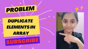 Find duplicates in an array || python #array #duplicate #coding #problemsolving #algorithm #G&G