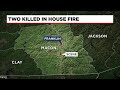 Macon County house fire