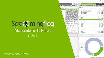 How To Use Screaming Frog | Screaming Frog Basic Tutorial in Malayalam (Part - 1)