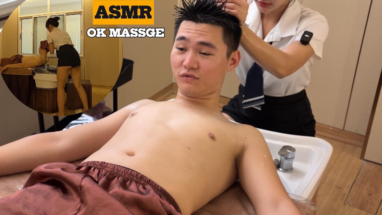 ASMR Massage & Hair Wash 🔥 Magical Hands at OK Barber | Truly Wonderful Experience