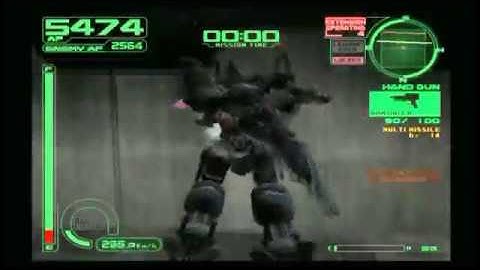 Armored Core 2 PS2 Zio Matrix AC vs Matthias