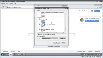 Enable/Disable JavaScript in Internet Explorer