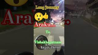 🌿 Beautiful Araku to Vishakhapatnam Ride | Chill Song Vibes 🎵 #travel #shorts