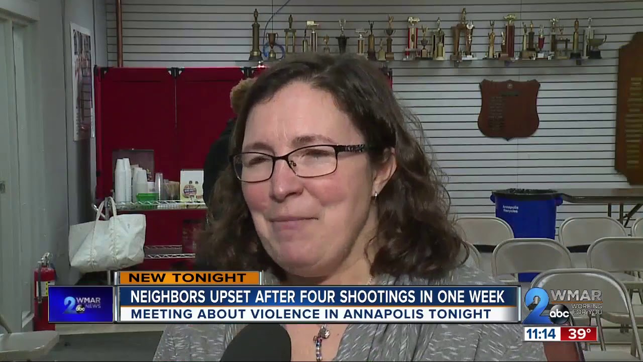 Meeting held in Annapolis about rising violence in the community