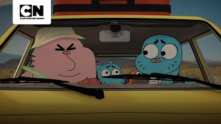 LOS WATTERSON ATRAPADOS EN EL DESIERTO | EL INCREÍBLE MUNDO DE GUMBALL | CARTOON NETWORK