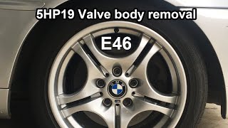 ZF 5HP19 Valve body removal